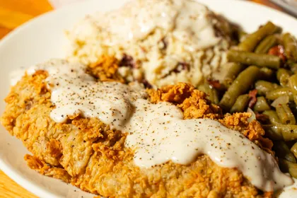 fried chicken comfort food in Texas