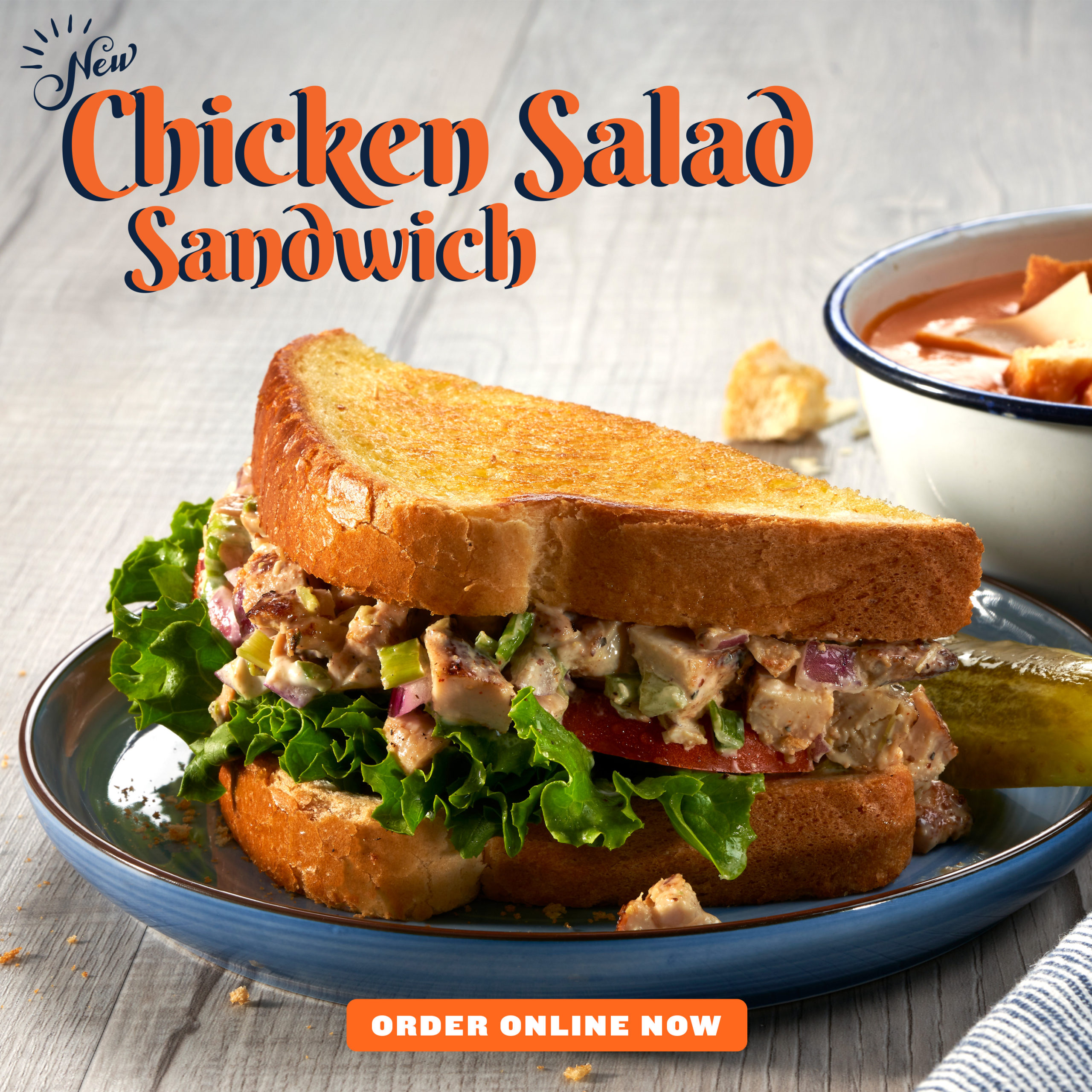 NEW! Chicken Salad Sandwich